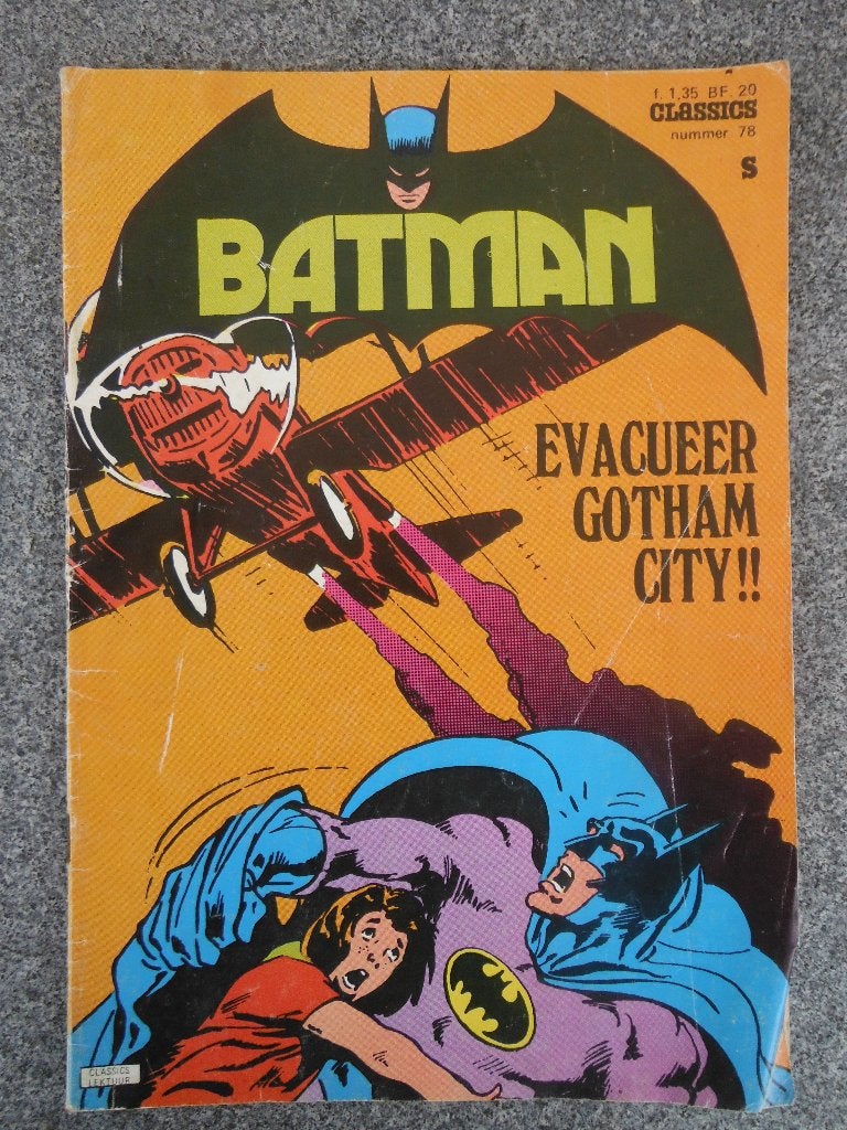 Batman. 6 X. oude boekjes., Meerdere stripboeken, Ophalen of Verzenden, Gelezen