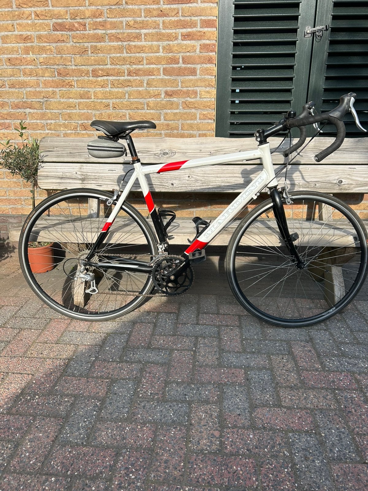 Mardini racefiets, Fietsen en Brommers, Fietsen | Racefietsen, Gebruikt, Aluminium, Meer dan 20 versnellingen, 53 tot 57 cm