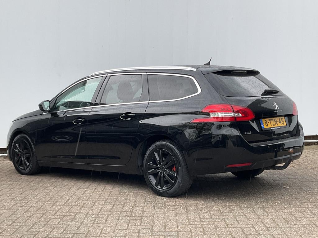 Peugeot 308 SW 1.6 BlueHDI Blue Lease Executive Trekhaak Cru, Voorwielaandrijving, Gebruikt, 4 cilinders, Zwart