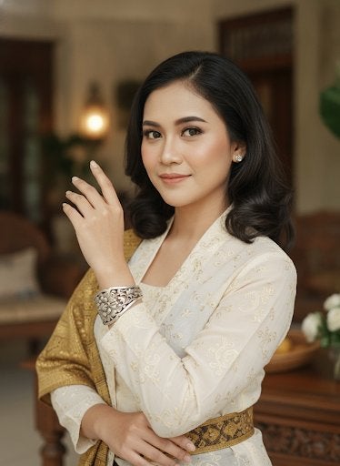 Djokja zilveren armband, Indonesië, Gebruikt, Info@zilverwebsite.nl, Verzenden, Zilverwebsite.nl
