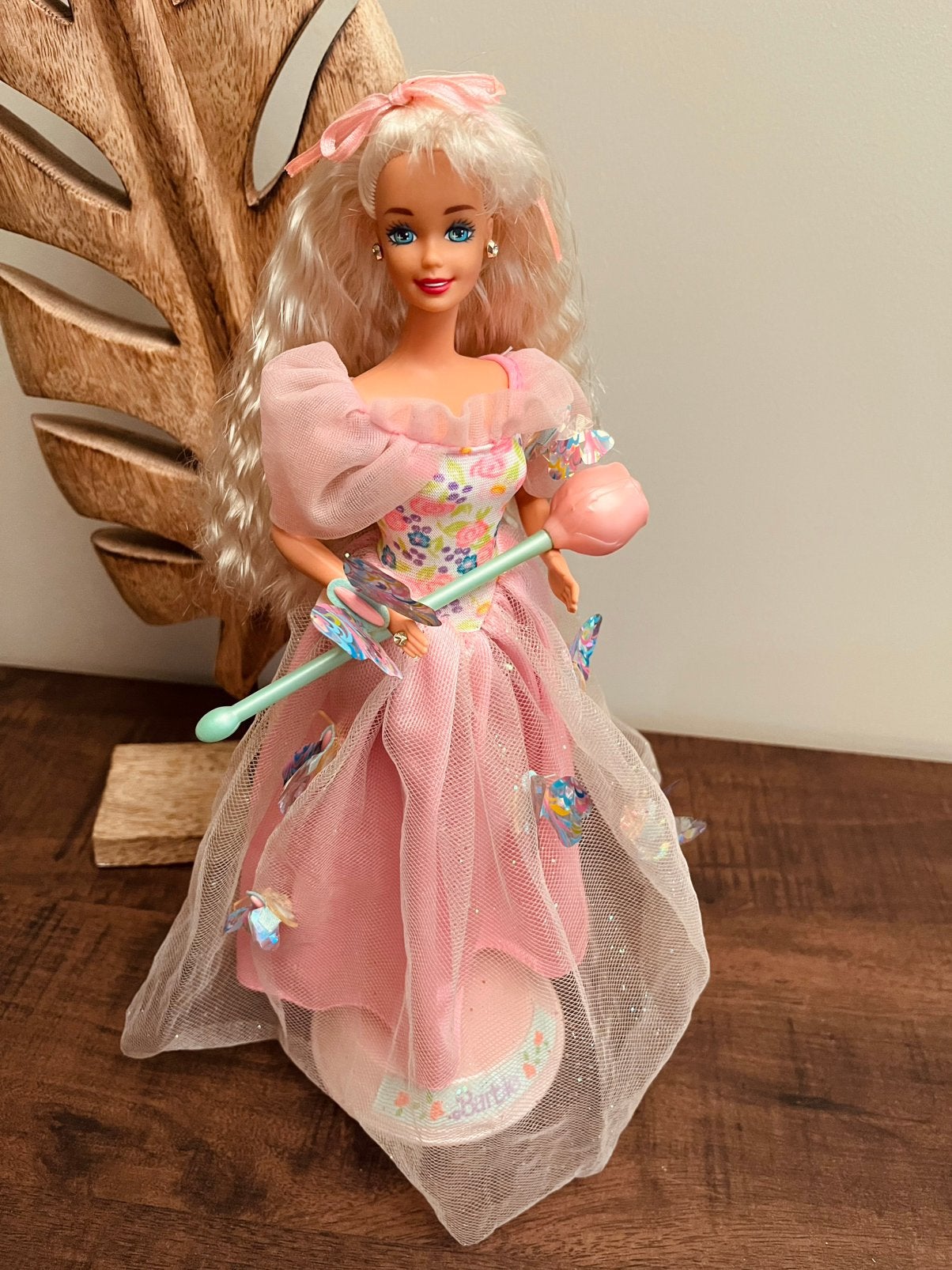Butterfly Princess Barbie 1994 met originele ring, Kinderen en Baby's, Speelgoed | Poppen, Ophalen of Verzenden, Zo goed als nieuw