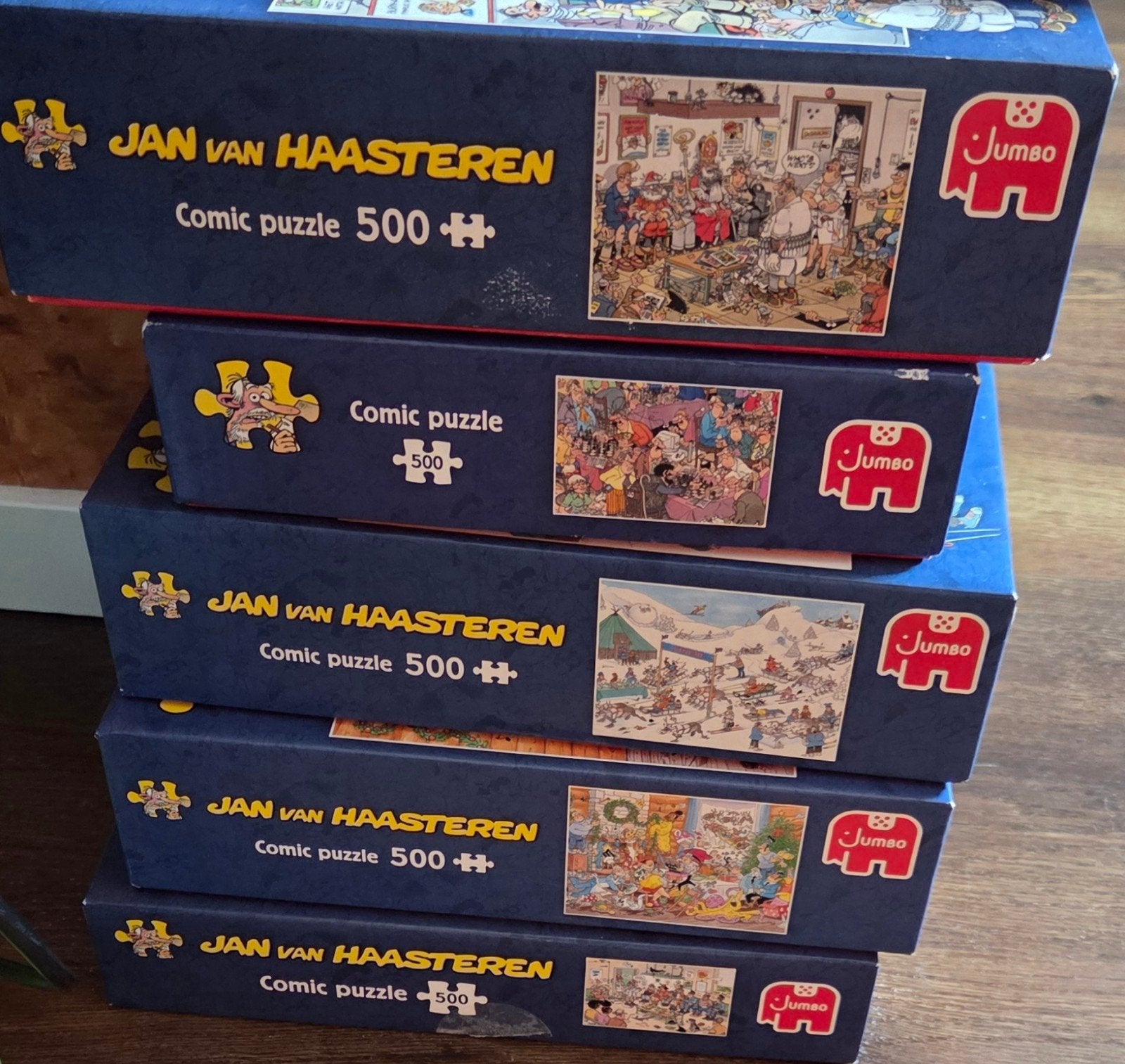 puzzels, Ophalen, 500 t/m 1500 stukjes, Gebruikt, Legpuzzel