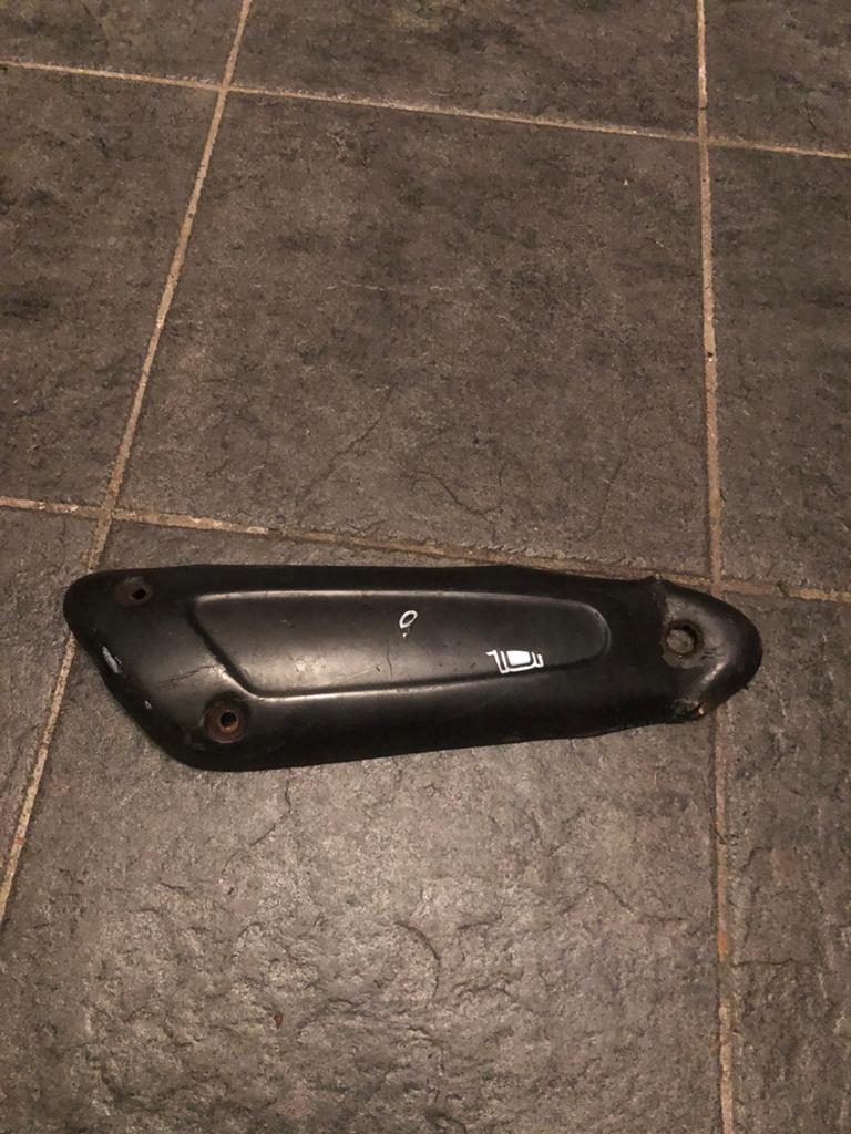 Hitte schild 125cc uitlaat skipper, Ophalen of Verzenden