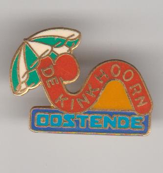 Oostende De Kinkhoorn vintage pin, Verzenden, Zo goed als nieuw