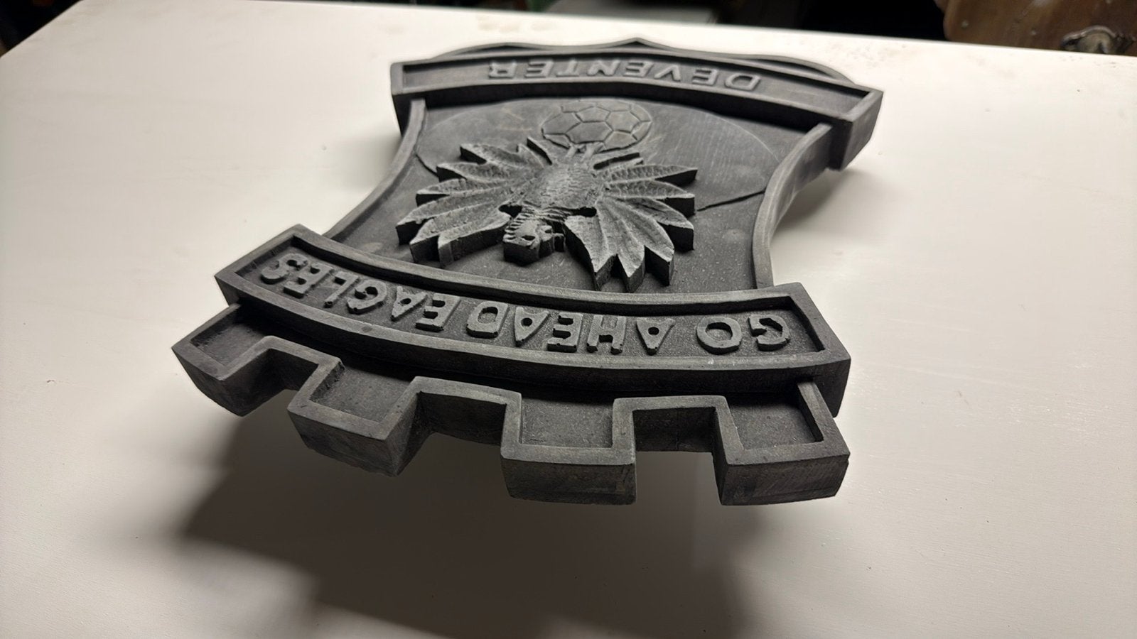 Go Ahead Eagles Deventer logo wanddecoratie beton, Ophalen, Overige materialen, Overige stijlen, Nieuw