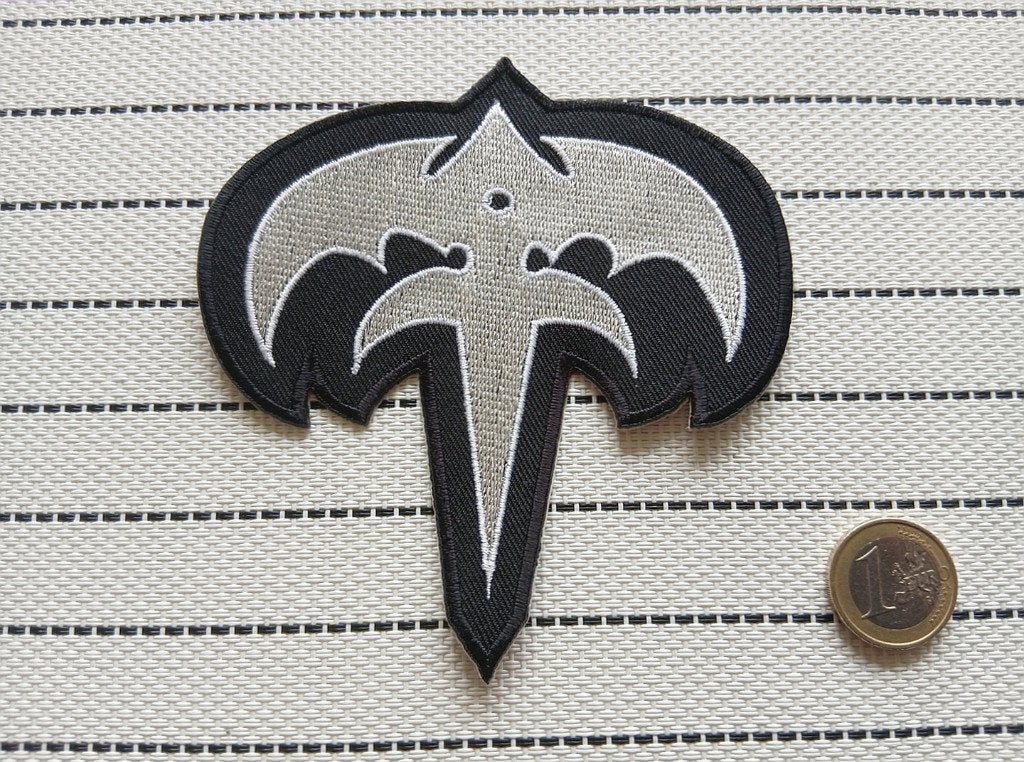 Queensryche mooie shaped empire logo q3 metal, Ophalen of Verzenden, Nieuw, Kleding