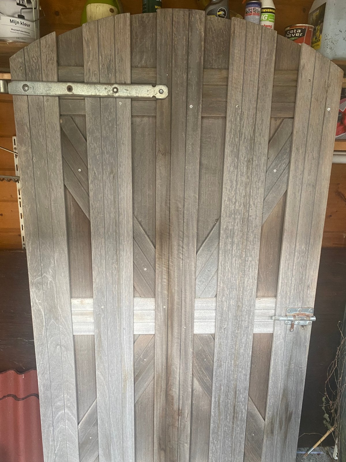 Tuinpoort, Tuin en Terras, Tuinpoorten, Ophalen, Zo goed als nieuw, Draaipoort, 150 tot 200 cm