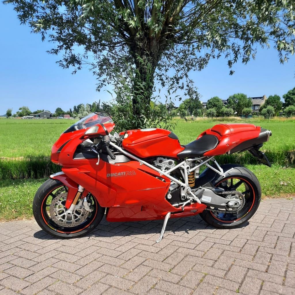 Unieke mooie DUCATI 749S lage km!! Bj2007, Motoren, Motoren | Ducati, Particulier, Super Sport, Ophalen