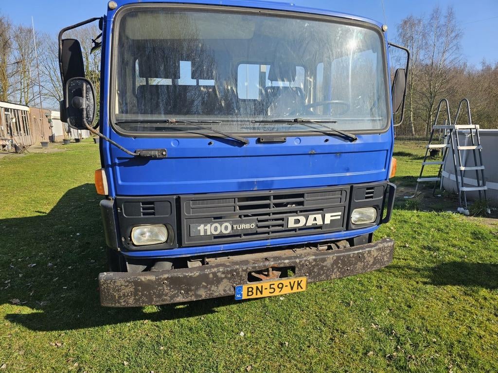 Daf FA 1100 DT 325 Turbo Oldtimer, Auto's, Achterwielaandrijving, Zwart, 150 pk, Blauw