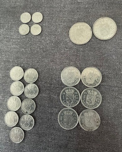 Juliana, Postzegels en Munten, Munten | Nederland, Ophalen of Verzenden, Koningin Juliana, Losse munt