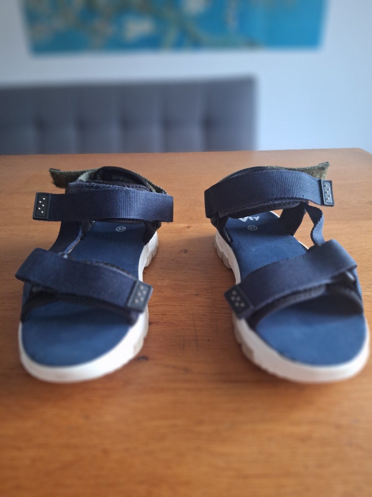 Nieuwe sandalen, Vty, Blauw, Nieuw, Sandalen of Muiltjes