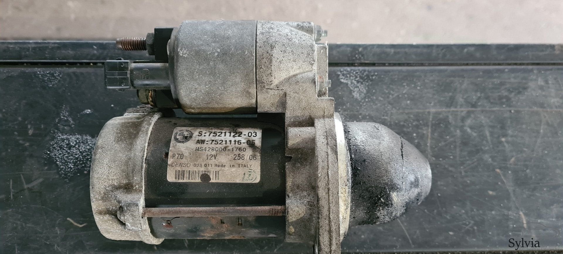 Startmotor BMW N52 N54 7521122, Gebruikt, -, -, Ophalen of Verzenden