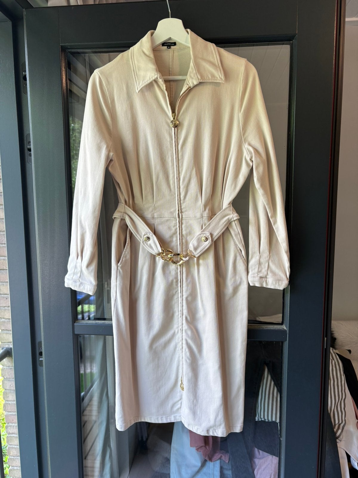 ZGAN jeans jurk van Caroline Biss maat 38, Ophalen of Verzenden, Zo goed als nieuw, Maat 38/40 (M), Blauw