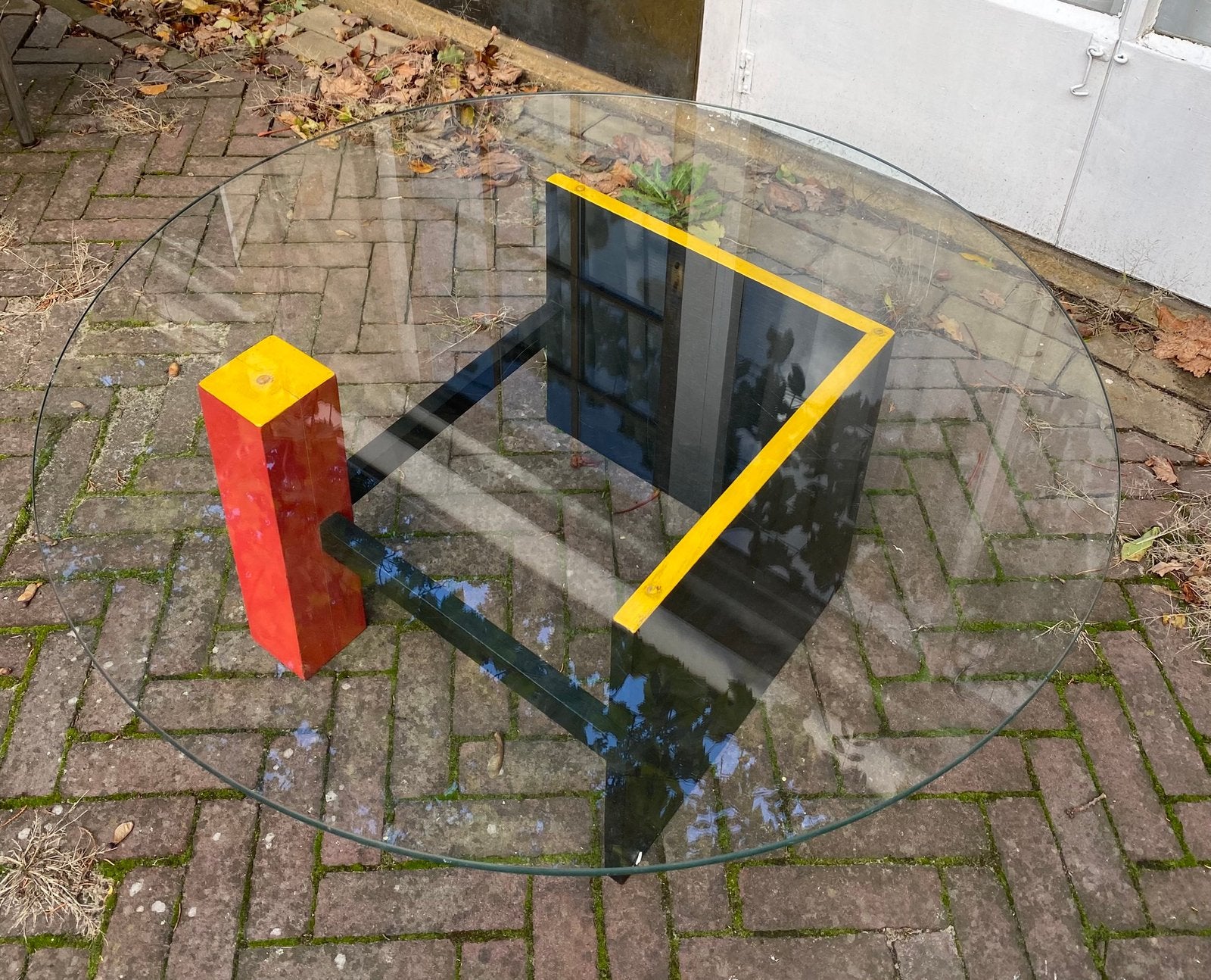 Rietveld-stijl Salontafel / koffietafel / bijzettafel, Huis en Inrichting, Tafels | Salontafels, Ophalen, Zo goed als nieuw