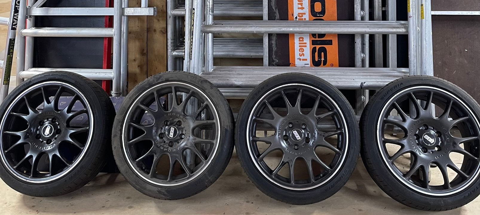 BBS sport velgen, Auto diversen, Ophalen, Gebruikt