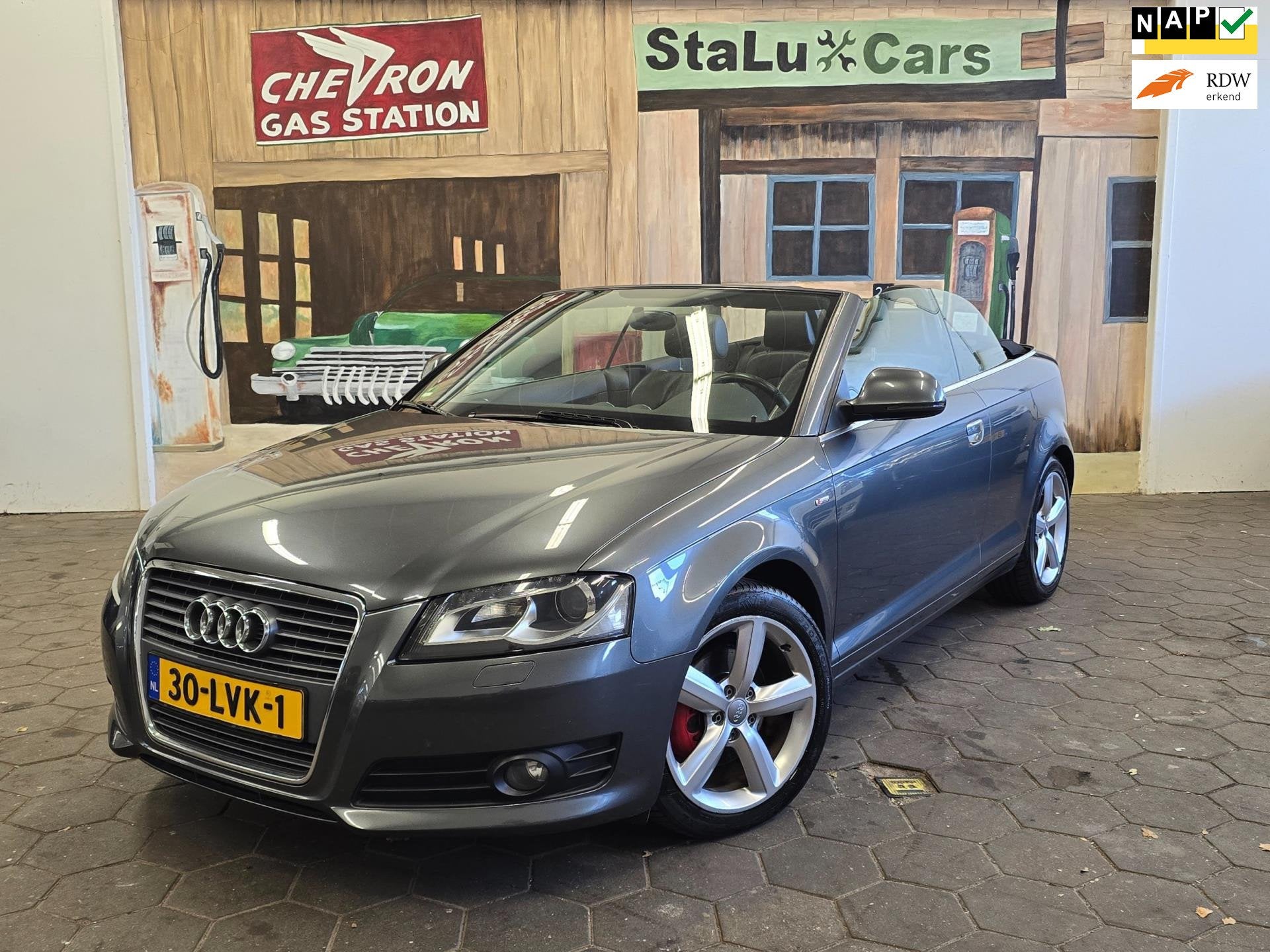 Audi A3 Cabriolet 1.8 TFSI S-edition/AIRCO/CRUISE/N.A.P/, Voorwielaandrijving, Euro 5, 15 km/l, Gebruikt