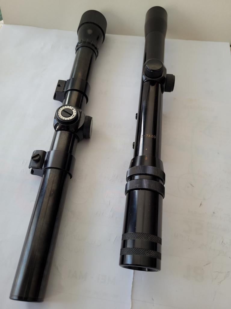 2x vintage scopes, Ophalen of Verzenden