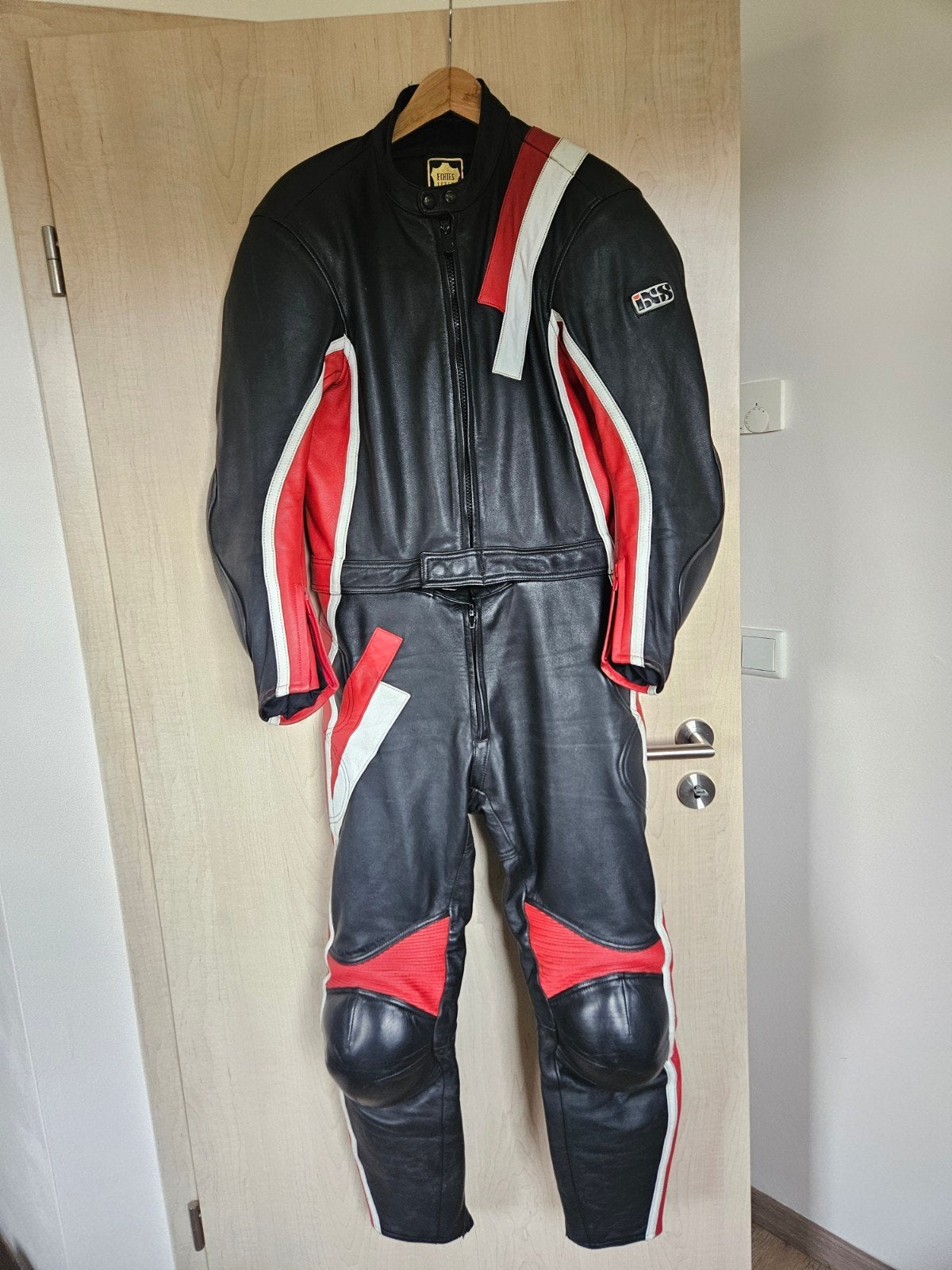 IXS leren motorpak, 2-delig maat S, Motoren, Ophalen of Verzenden, IXS, Tweedehands, Heren