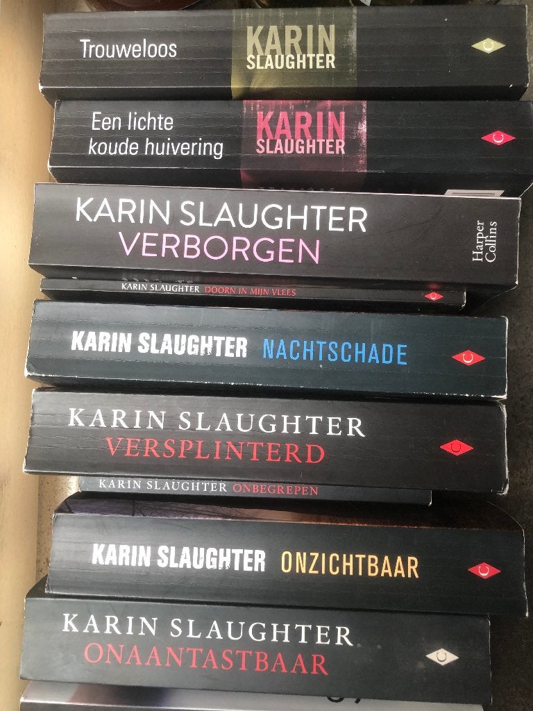 Boeken - Karen Slaughter, Ophalen, Gelezen, Karin Slaughter, Nederland