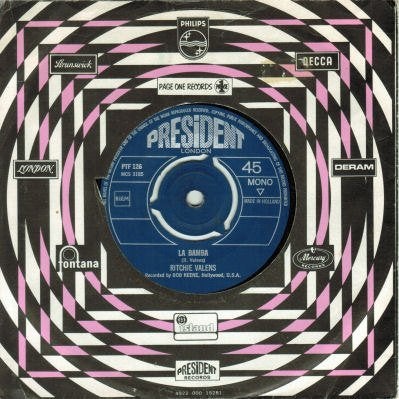 RITCHIE VALENS  1967   PRACHT KNALLER !! V247, Cd's en Dvd's, Vinyl Singles, Ophalen of Verzenden, Gebruikt, Pop