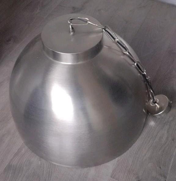 Grote industriële hanglamp 60cm, Ophalen of Verzenden, Metaal