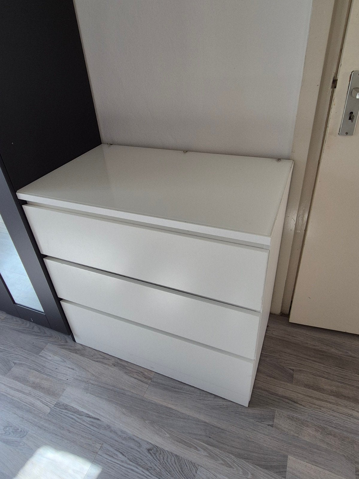 Ikea Witte ladekast - gebruikt, Ophalen, Overige materialen, Gebruikt, 50 tot 100 cm