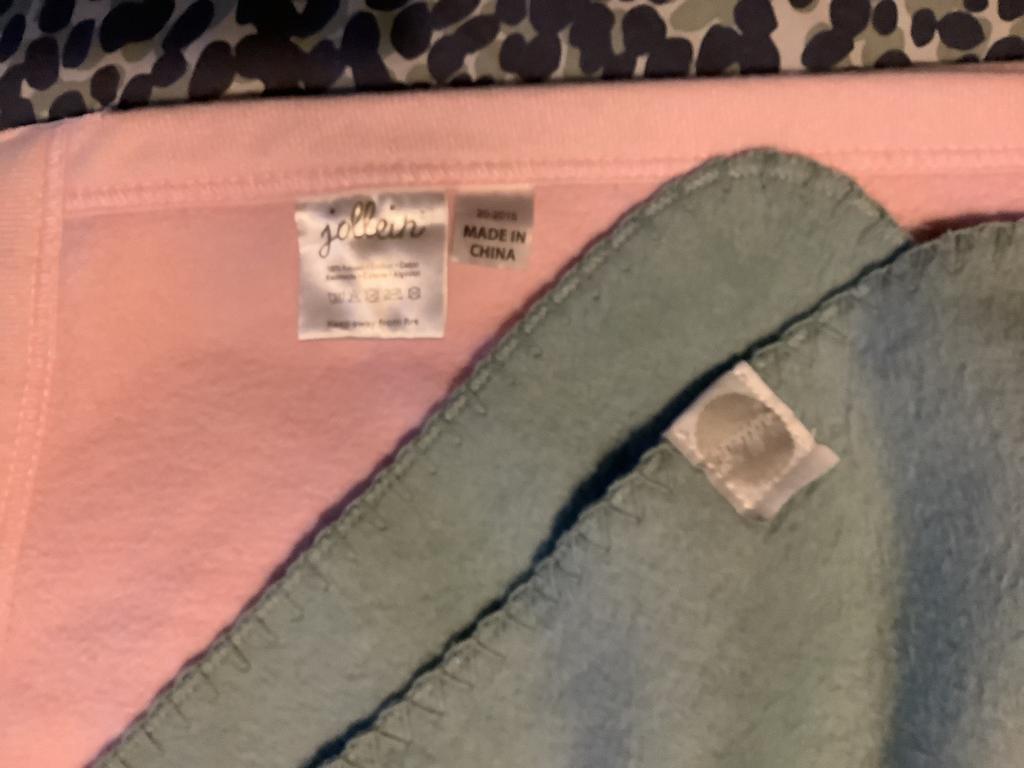 dekens roze en blauw voor kinderbed, Ophalen of Verzenden, Zo goed als nieuw, 100 cm of meer, Deken