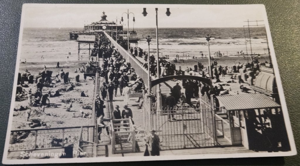 Scheveningen - Pier - KDh02, Verzamelen, Ophalen of Verzenden, 1920 tot 1940, Gelopen, Zuid-Holland