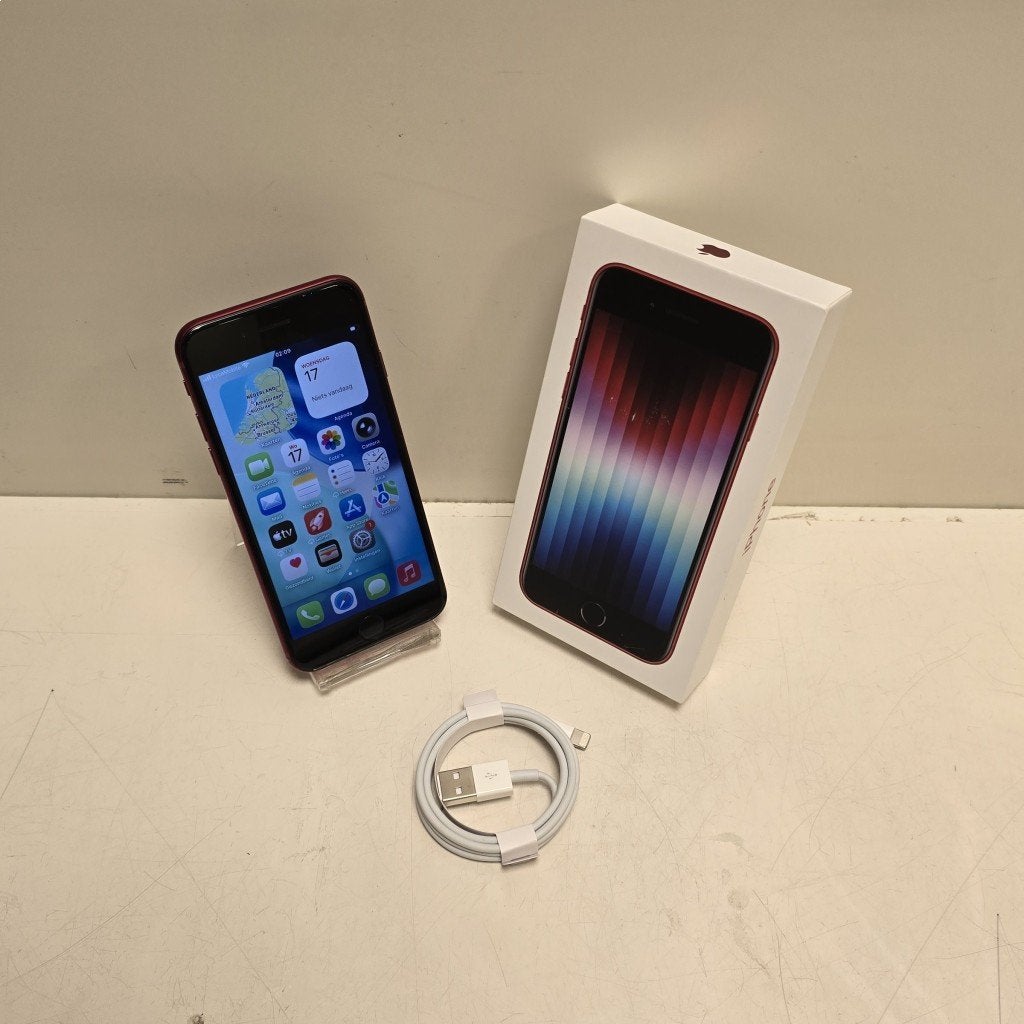 Apple iPhone SE (2022) | 256GB | Rood | B-Grade (838799), Telecommunicatie, Mobiele telefoons | Apple iPhone, Apple Benelux B.V.