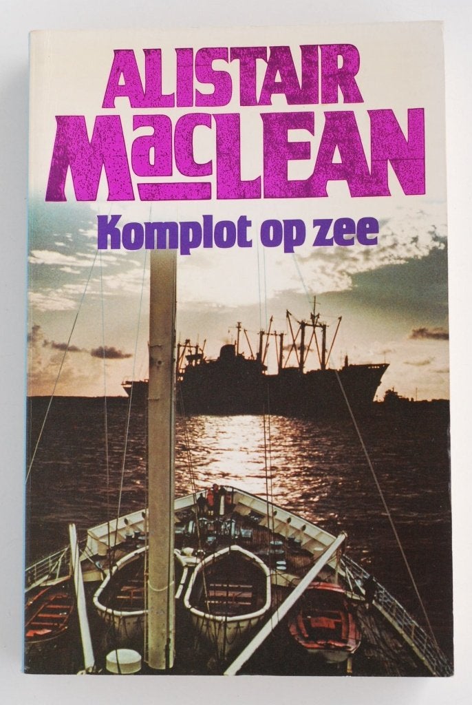 Alistair MacLean - Komplot op zee - Actie Thriller Boek 1984, Alistair MacLean, Verzenden, Zo goed als nieuw