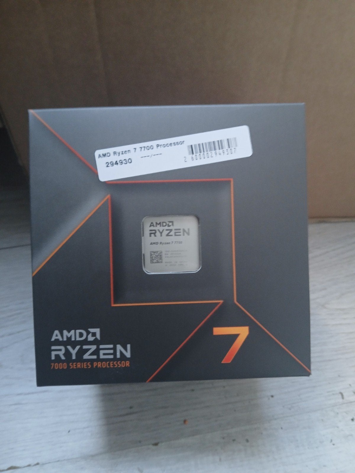 AMD Ryzen 7 7700 nieuw en gesealed, AM5, Nieuw, 3 tot 4 Ghz, Ryzen 7 7700