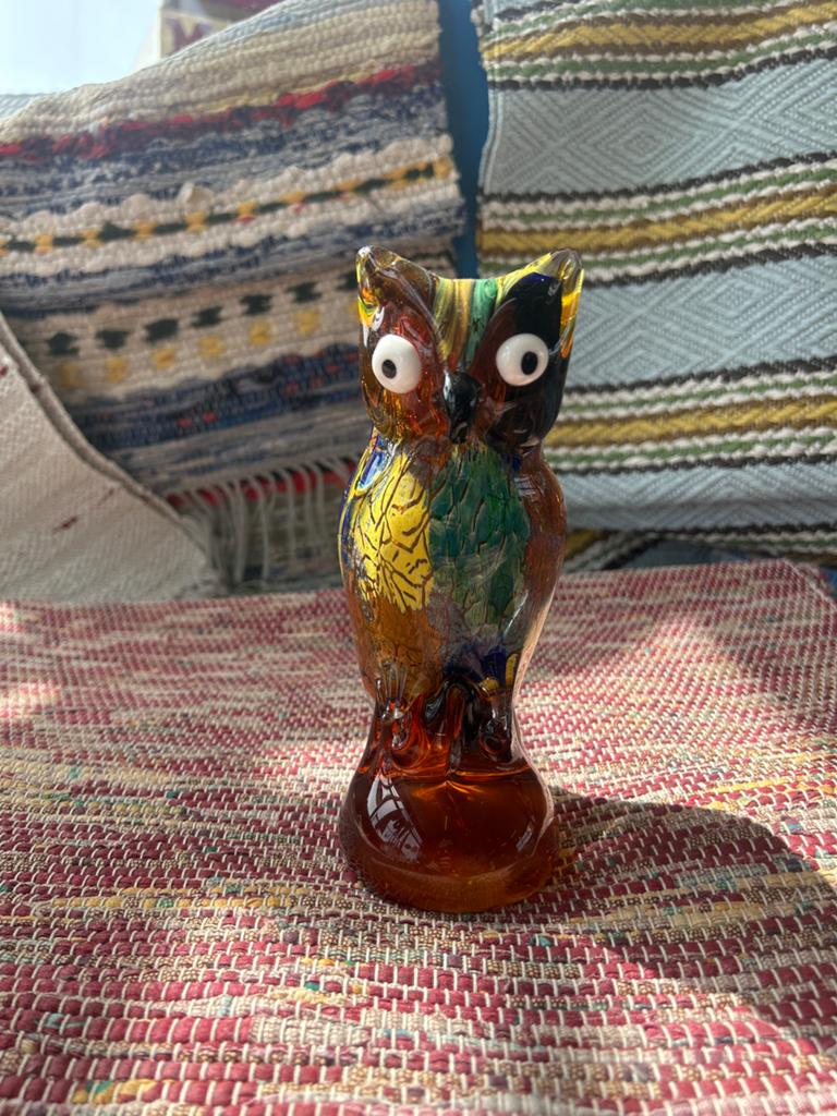Murano glazen uil, Ophalen of Verzenden