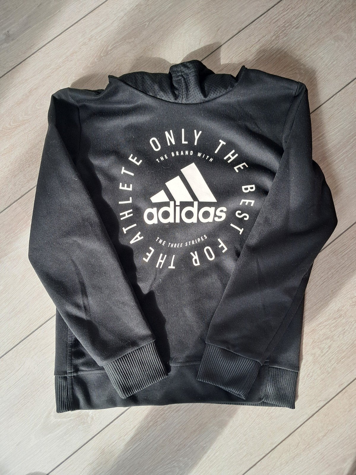 Adidas trui met capuchon. Maat 152, Kleding | Heren, Truien en Vesten, Ophalen of Verzenden, Gedragen, Overige maten, Adidas