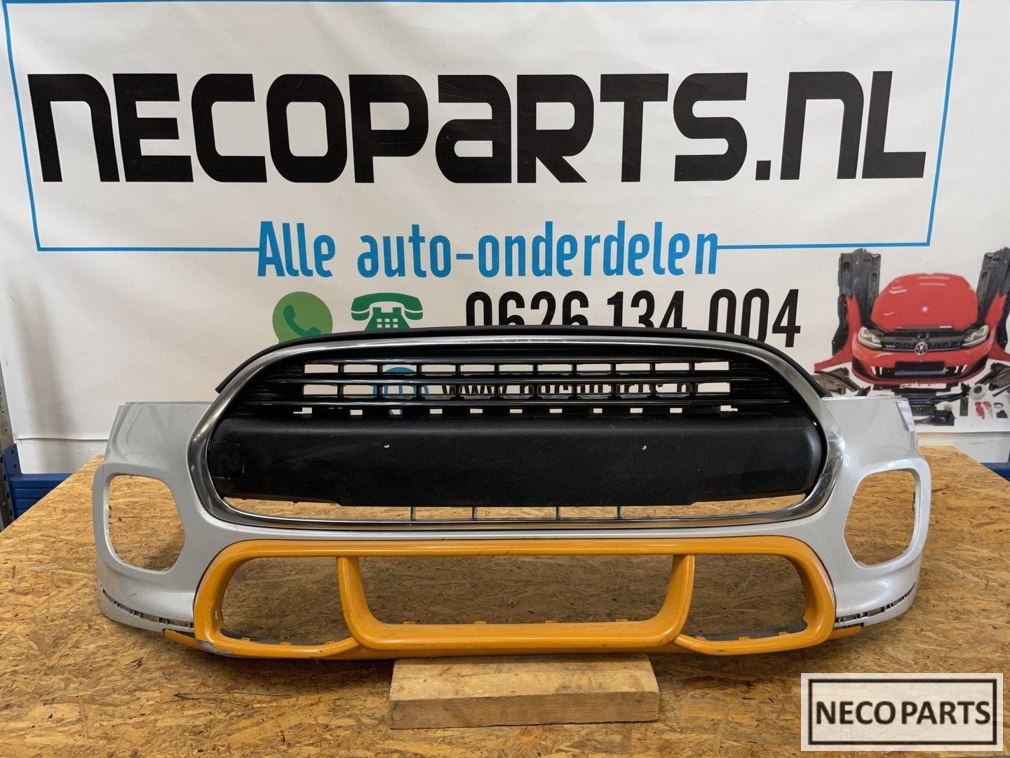 BUMPER MINI COOPER F55 F56 VOORBUMPER JOHN COOPER WORKS, Gebruikt, -, -, Ophalen of Verzenden