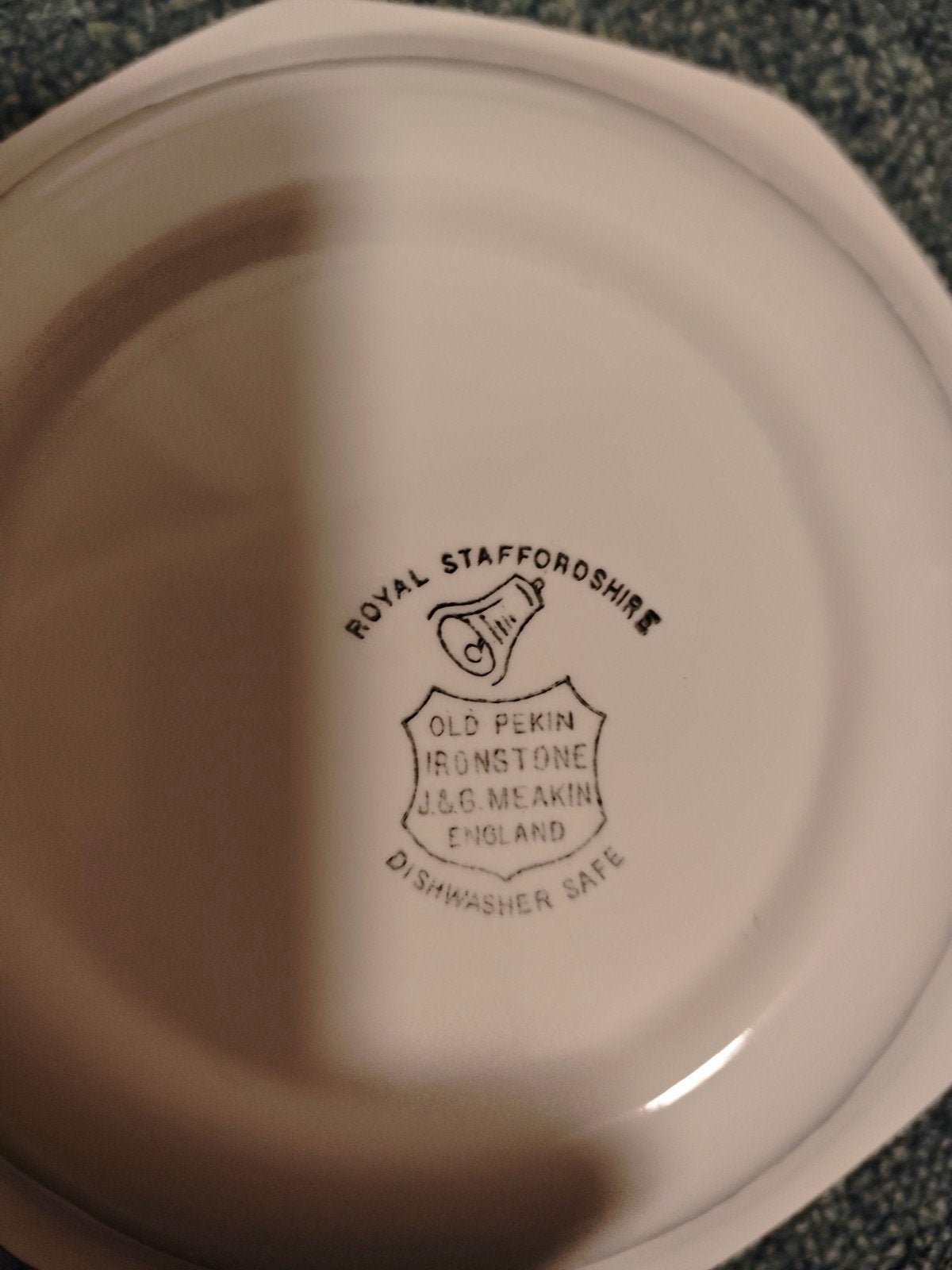 Royal Staffordshire Old Pekin Ironstone servies (8 stuks), Ophalen of Verzenden