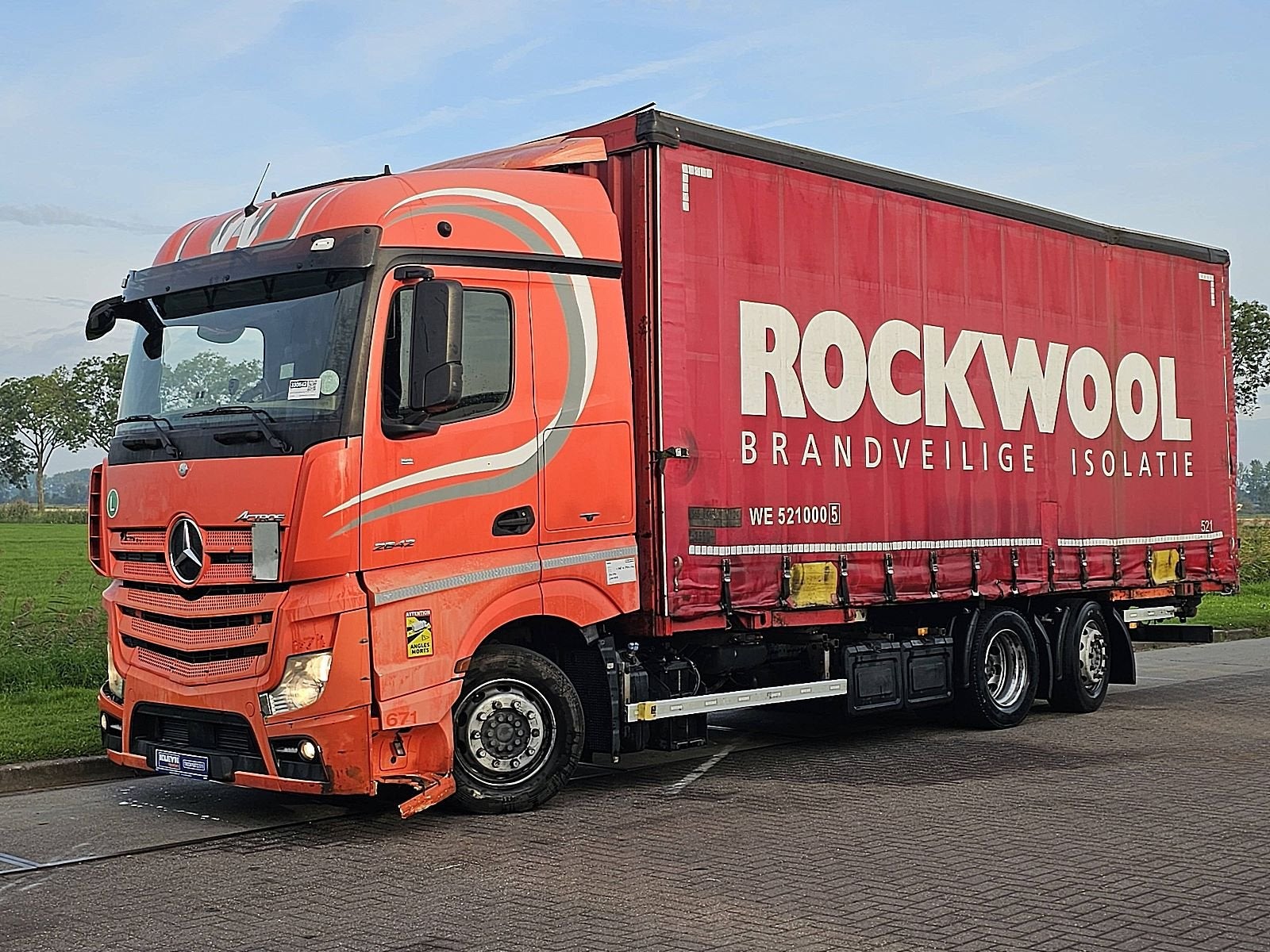 MERCEDES-BENZ ACTROS 2642 LS, Automaat, Euro 6, Overige kleuren, Mercedes-Benz