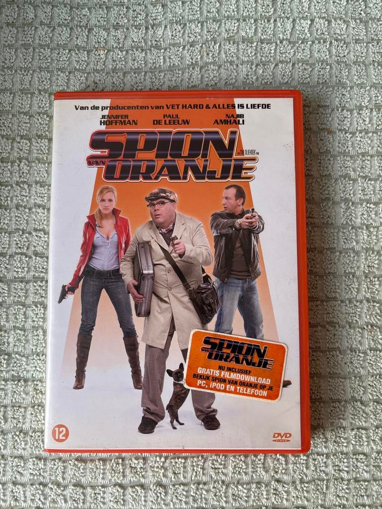 Spion van Oranje DVD - Nederlandse Komedie, Vanaf 12 jaar, Ophalen of Verzenden, Gebruikt, Overige genres