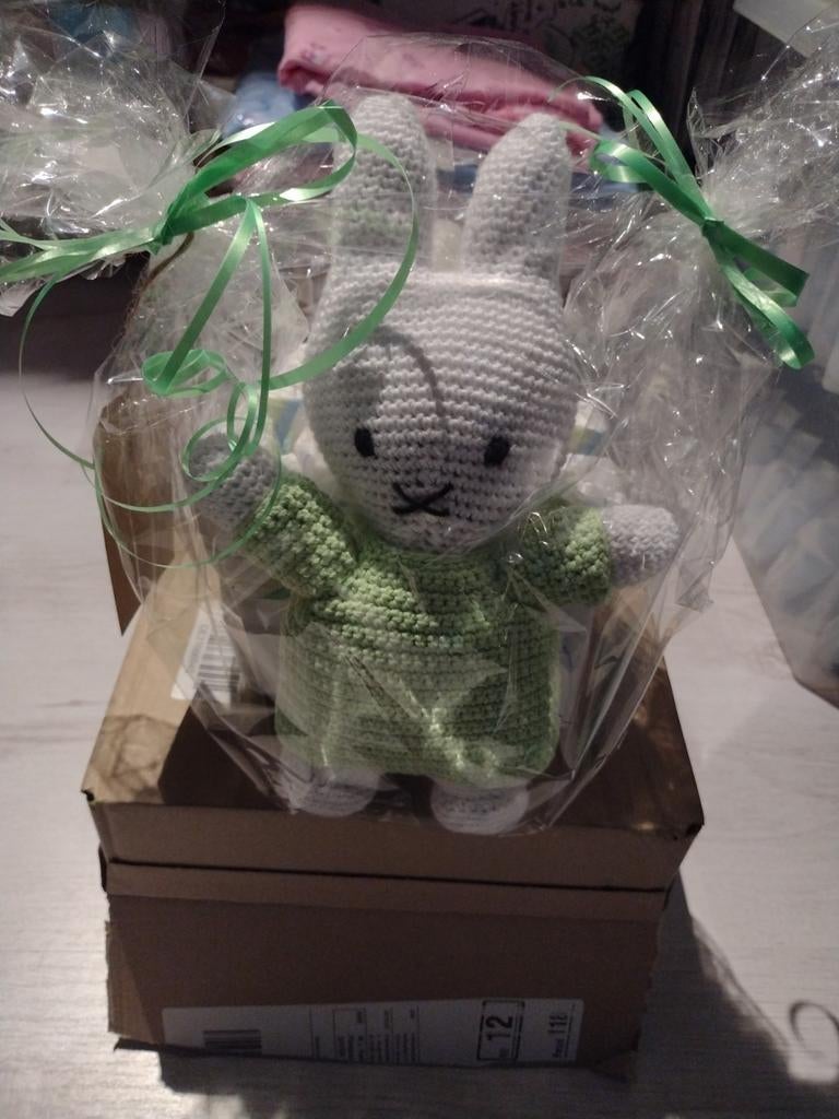 Kraampakketje Nijntje Mintgroen NIEUW, Ophalen of Verzenden, Nvt, Nvt, Handmade