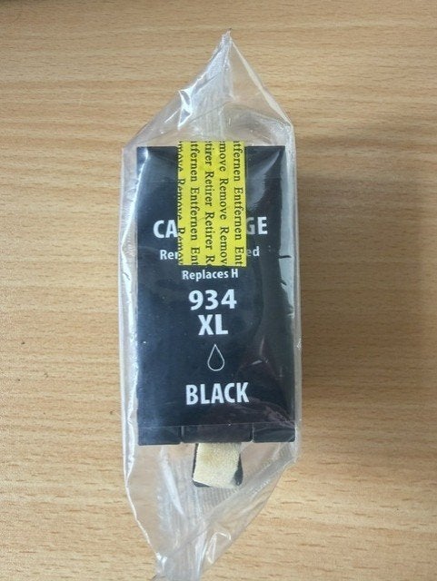 Te Koop : HP 934XL zwart (N.V.), Ophalen of Verzenden, Nieuw, Cartridge, Huismerk