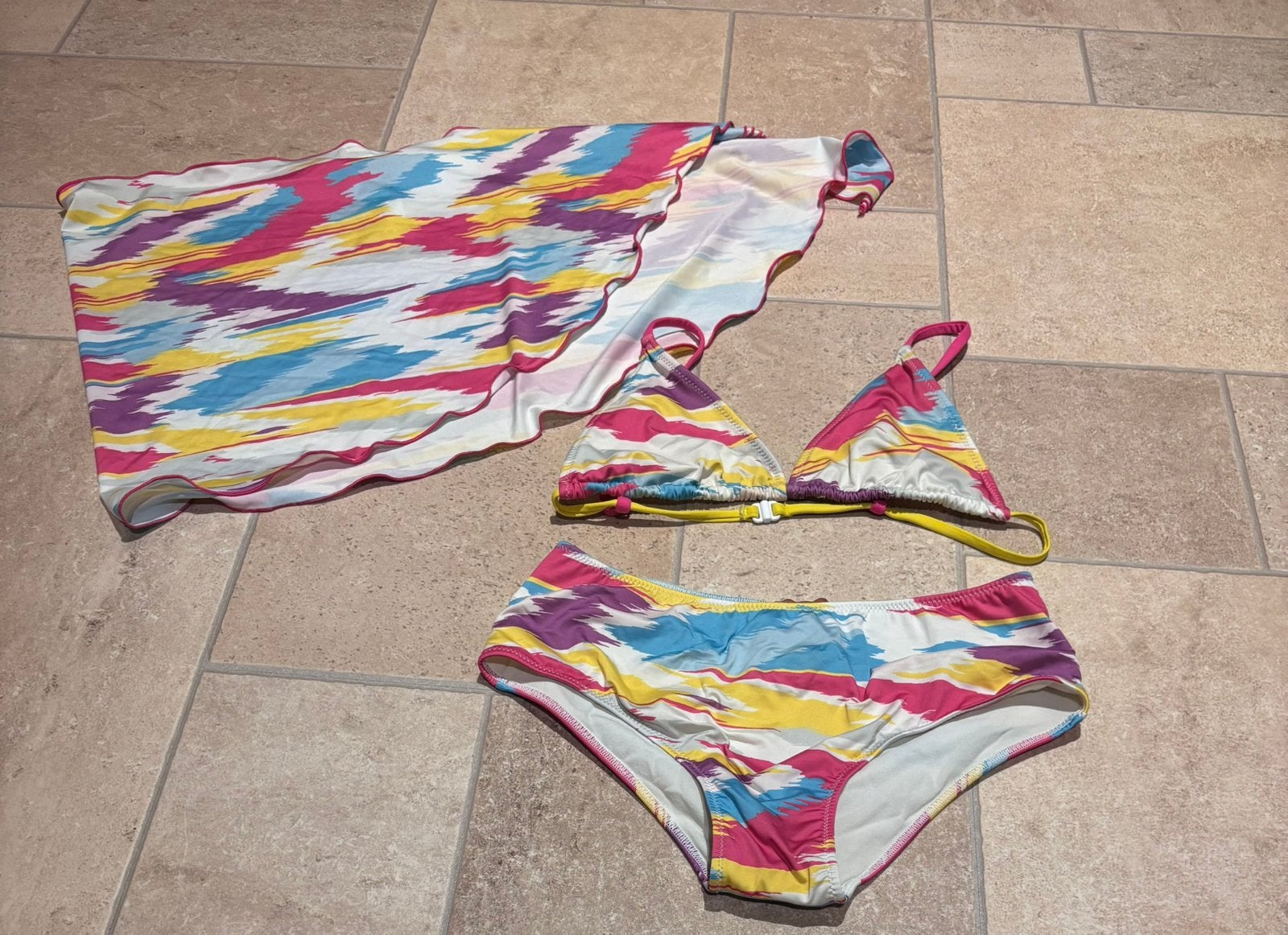 Missoni bikini met omslagdoek maat 158 orgineel, R, Meisje, R, R