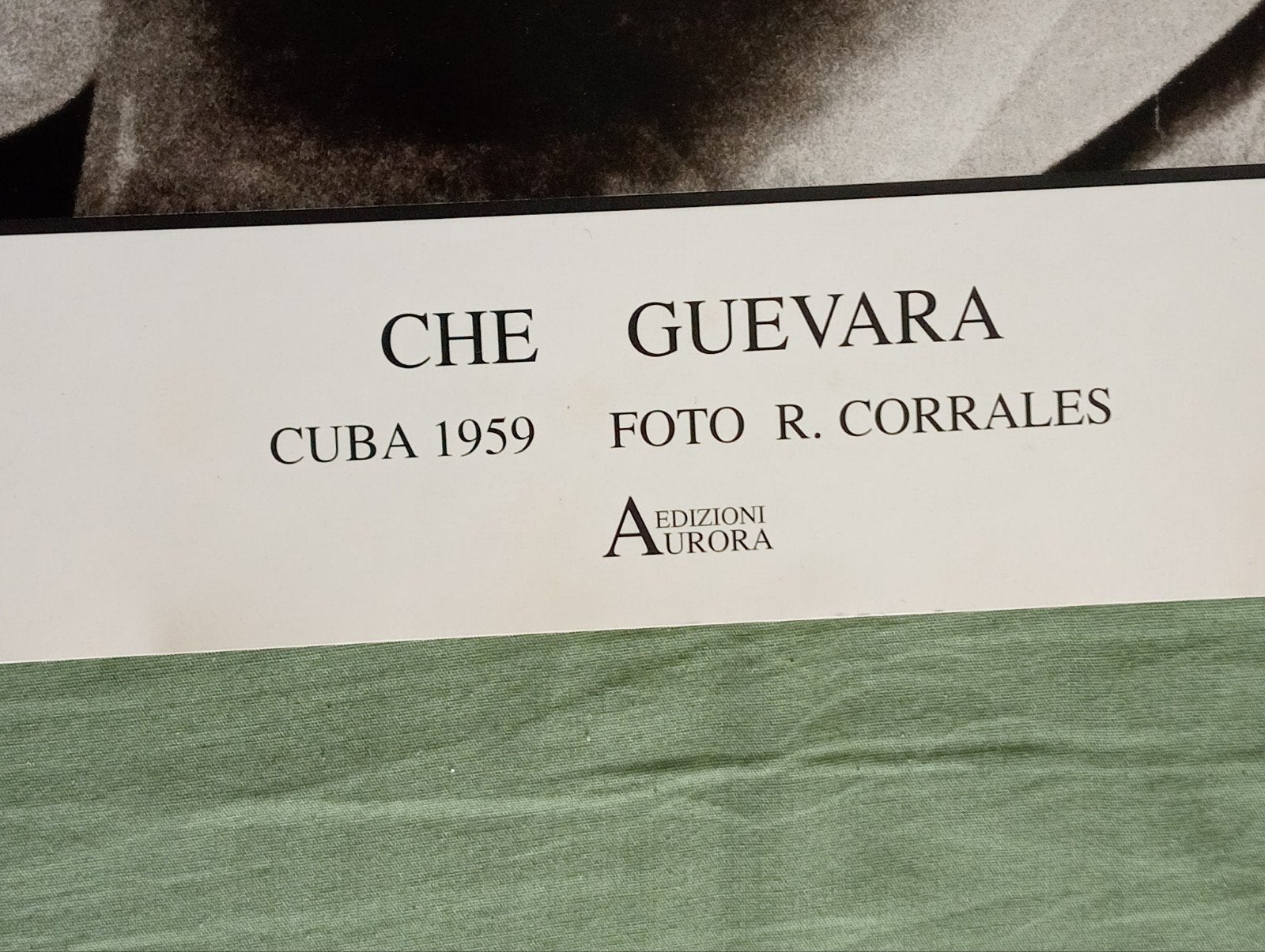 Raul Corrales Che Guevara Cuba 1959, Ophalen of Verzenden, A1 t/m A3, Film en Tv