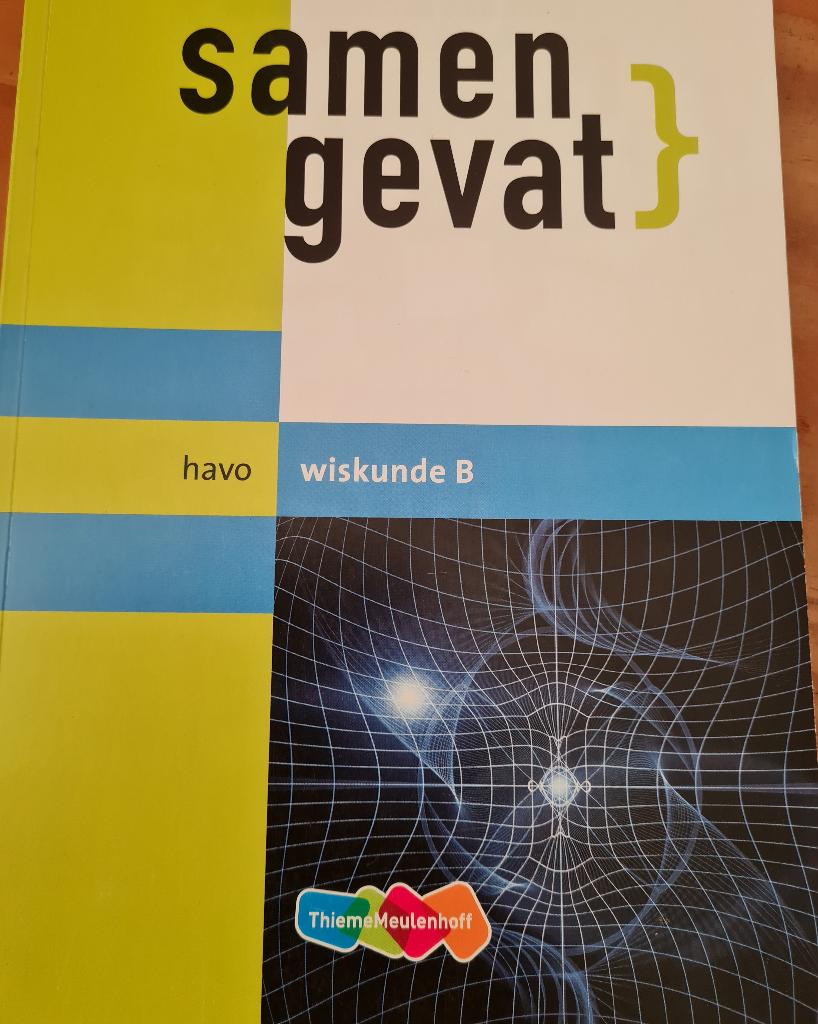Samengevat  havo wiskunde B, Boeken, Schoolboeken, Verzenden, N.C.Keemink, HAVO, Zo goed als nieuw