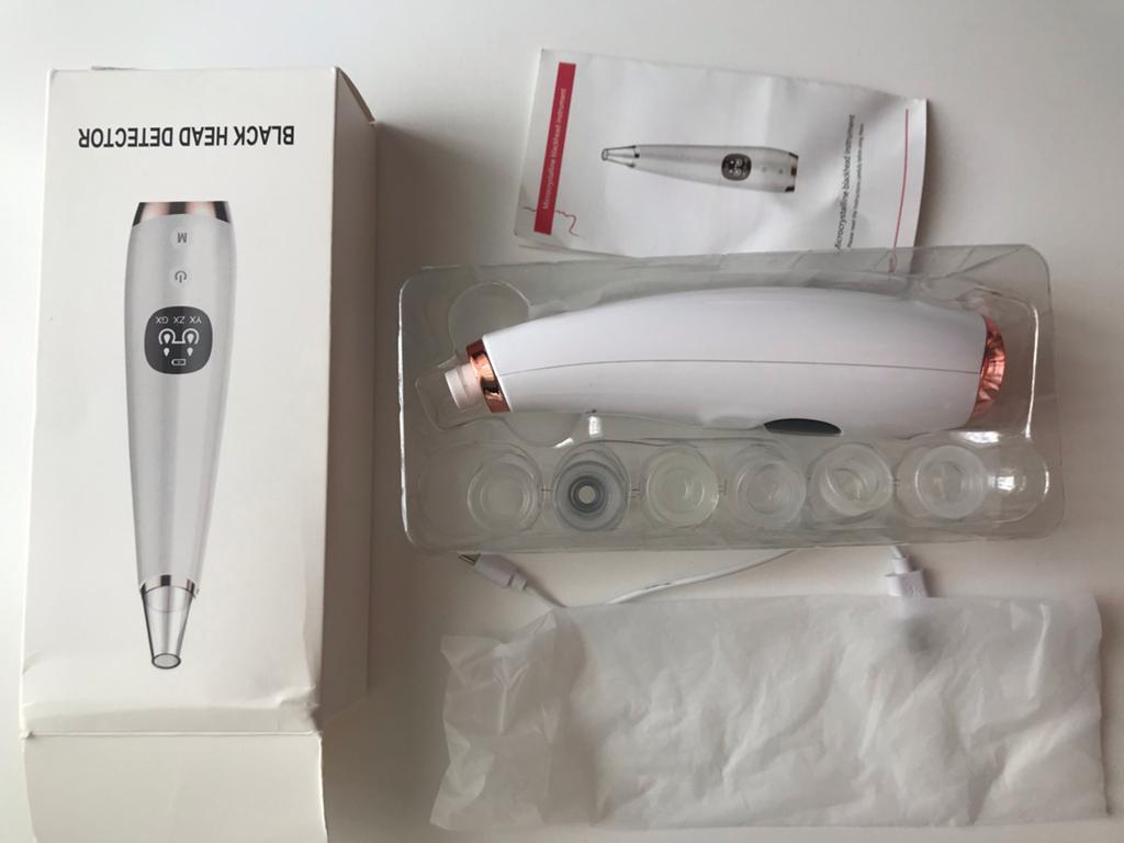 Mee-eter verwijderaar/ blackhead remover, Ophalen of Verzenden, Gebruikt, Gehele gezicht, Reiniging