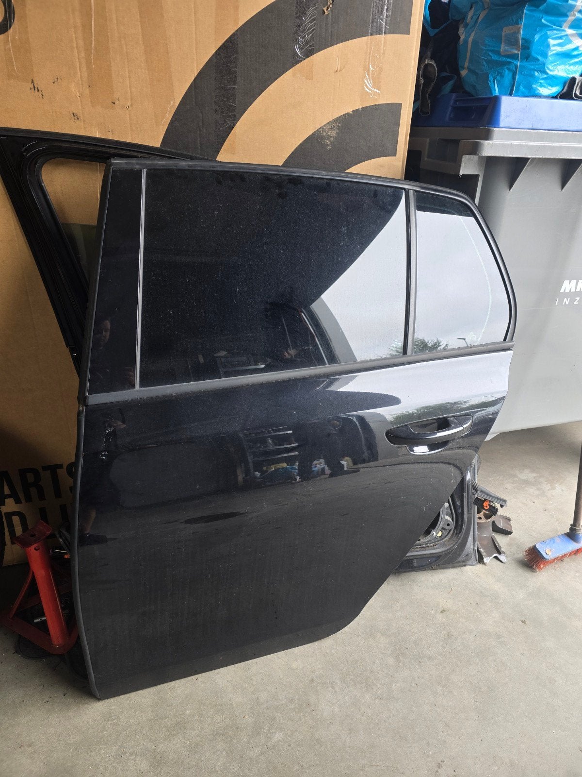 Achterdeur Golf 6 Lc9x met lichte deuk, Auto-onderdelen, Gebruikt, Ophalen of Verzenden, Achter, Volkswagen