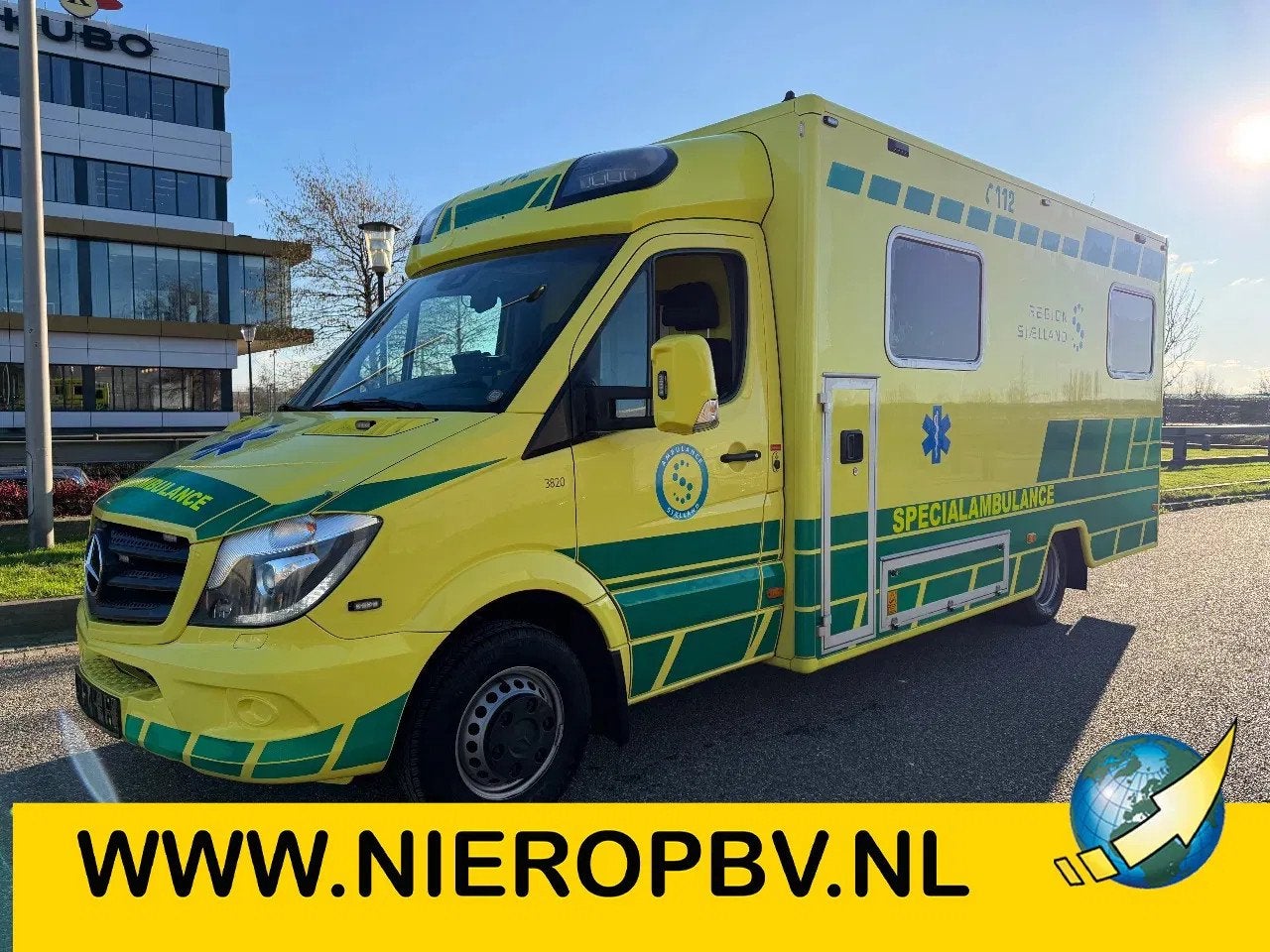 Mercedes-Benz Sprinter 519CDI Special Ambulance Laadklep Aut, Automaat, Gebruikt, Euro 6, 190 pk