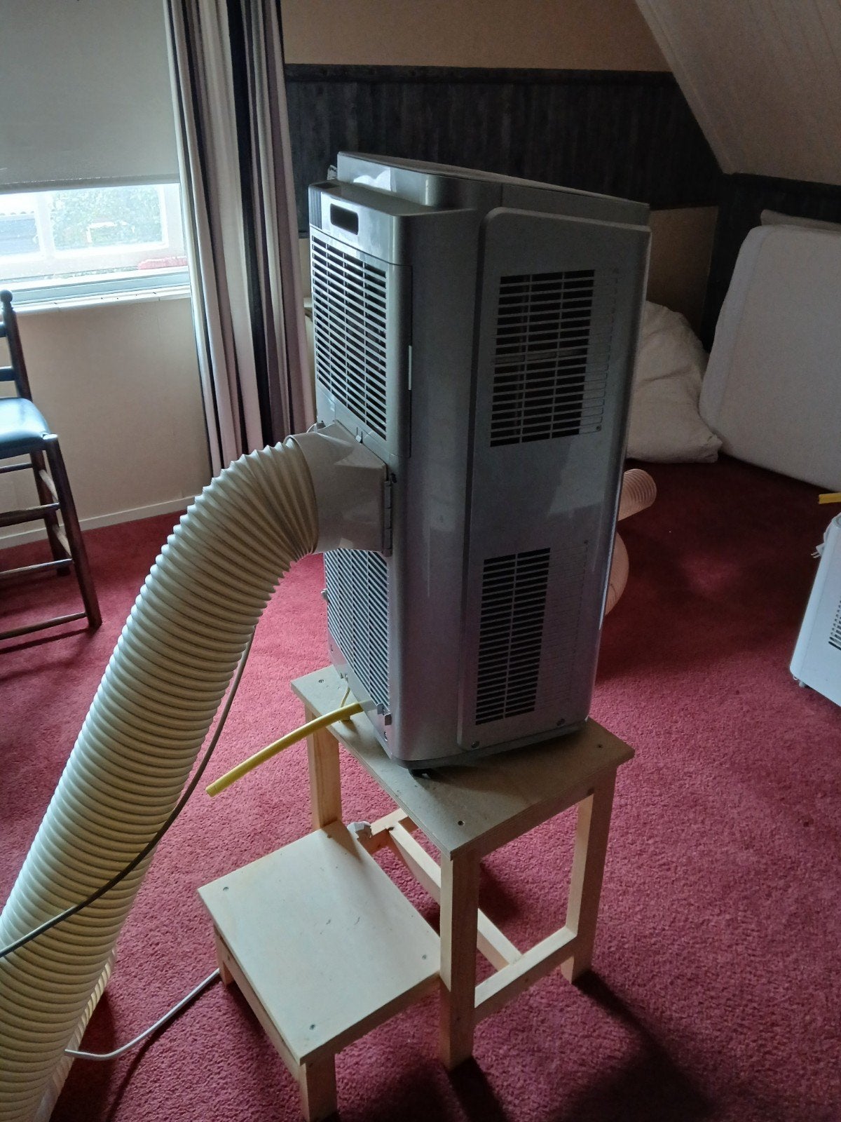 genruikte airco te koop, Witgoed en Apparatuur, Zonnebanken en Gezichtsbruiners, Ophalen, Zo goed als nieuw, Zonnebank enkelzijdig