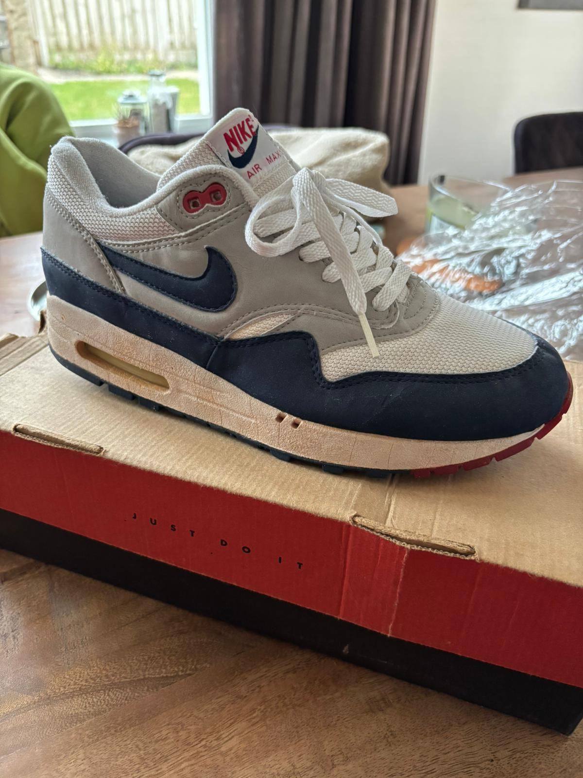 Nike air max 1 Obsidian 1999, Ophalen, Zo goed als nieuw, Blauw