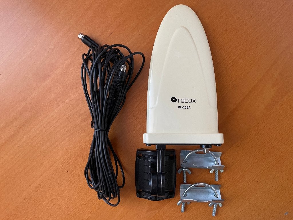 Actieve DVB-T2 Antenne, Telecommunicatie, Antennes en Masten, Gebruikt, Antenne, Ophalen