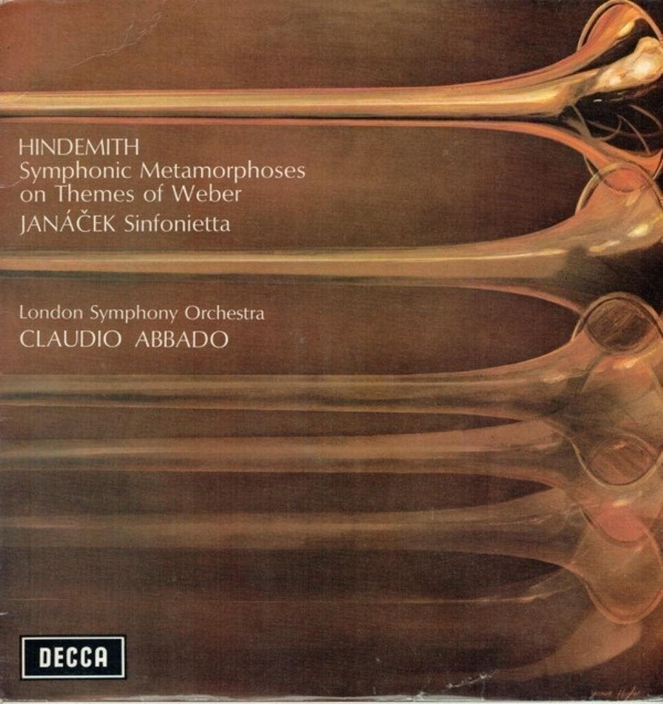 Hindemith Janacek Claudio Abbado Decca – SXL 6398, Cd's en Dvd's, Kamermuziek, Ophalen of Verzenden, Zo goed als nieuw, 12 inch