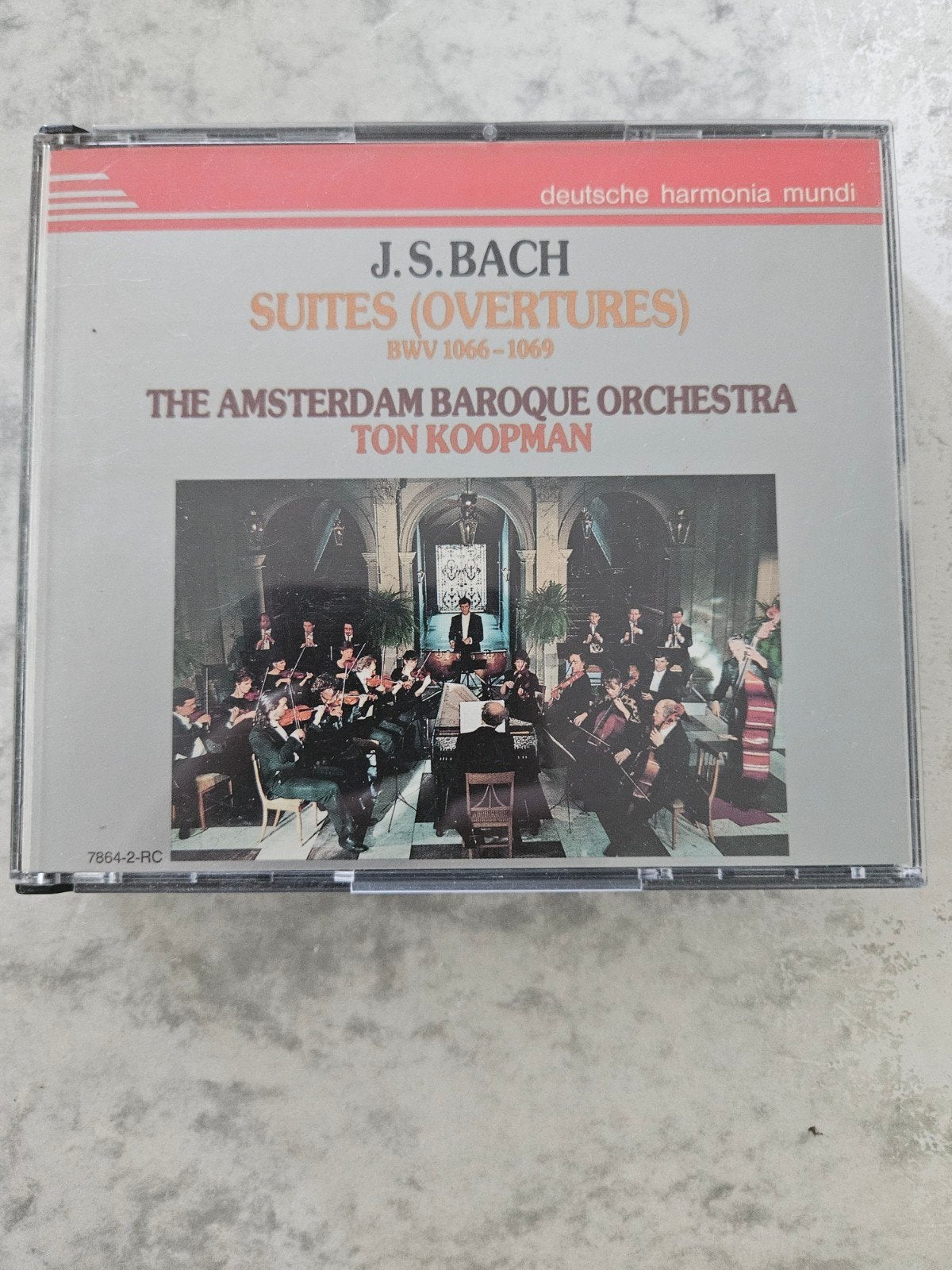 J.S. Bach - Suites (Overtures) BWV 1066-1069 | Ton Koopman (, Ophalen of Verzenden, Barok, Gebruikt